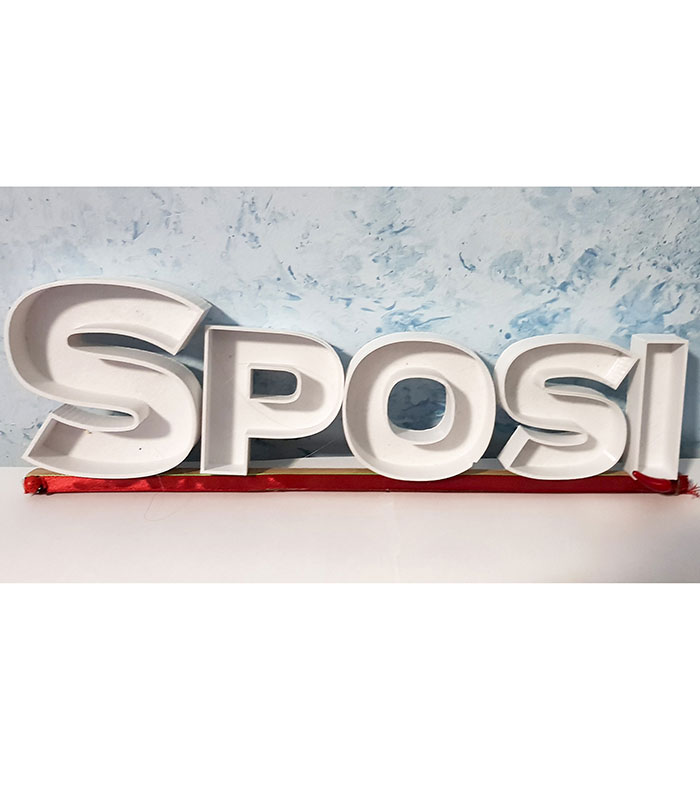 Portaconfetti 3D sposi Portaconfetti 3D sposi