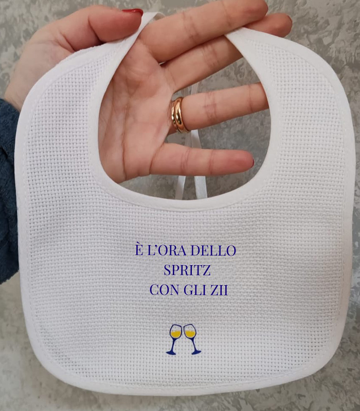 Bavaglino personalizzato divertente Bavaglino personalizzato divertente